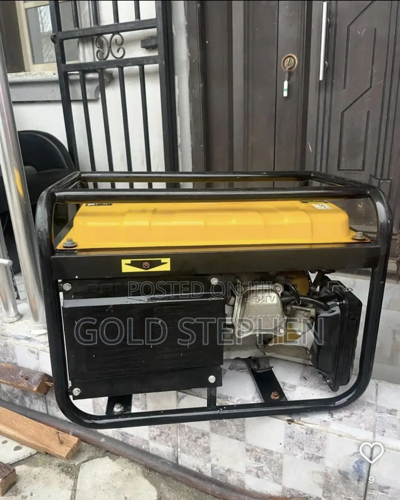 Elepaq Generator 4.5kva