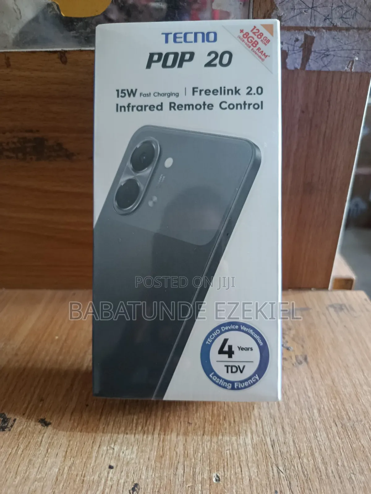 New Tecno Pop 20 128 GB Blue