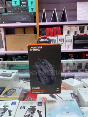 Porodo Pdx320 Gaming 9d Wired Mouse – 12800 Dpi RGB Gaming Mouse