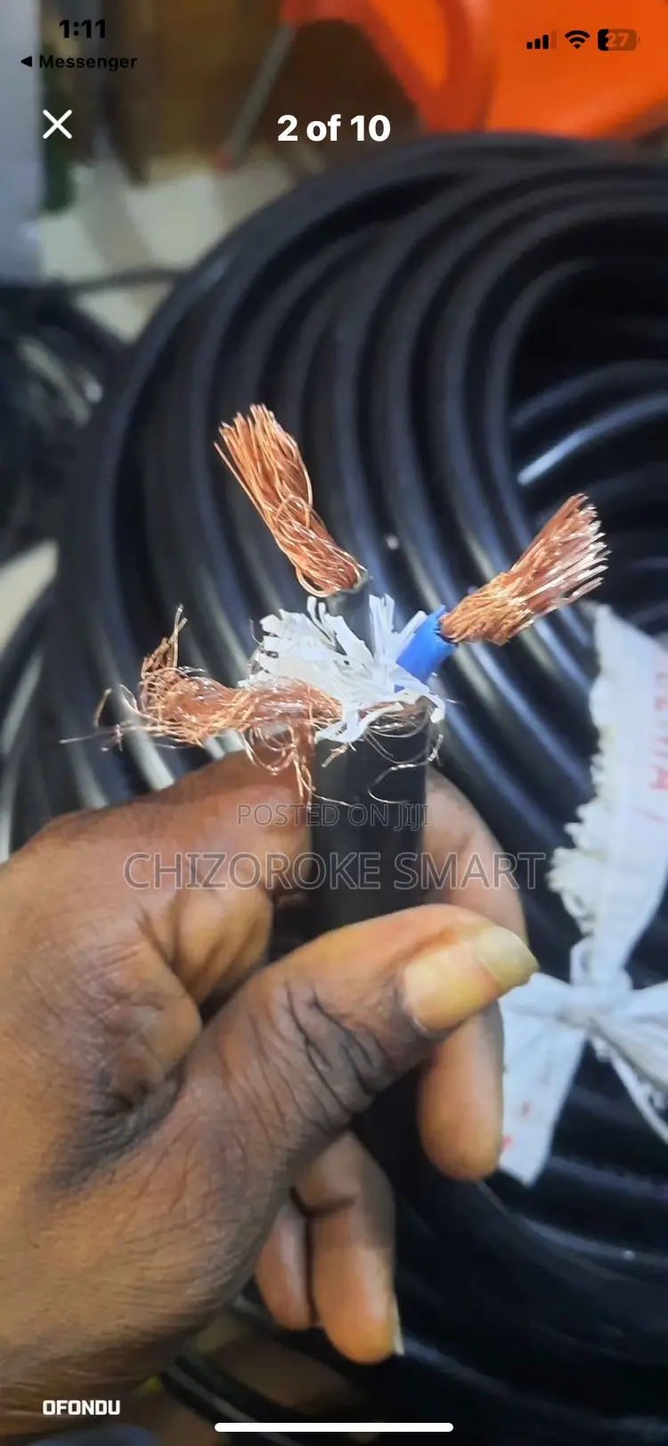 Dc Cable 2col 6mm