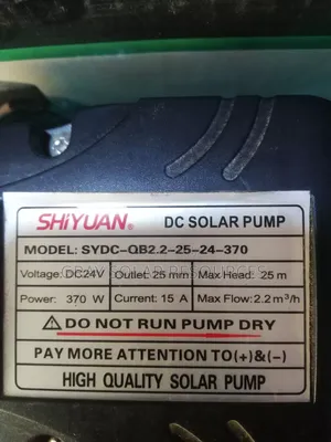 0.5hp Dc Solar Surface Pump