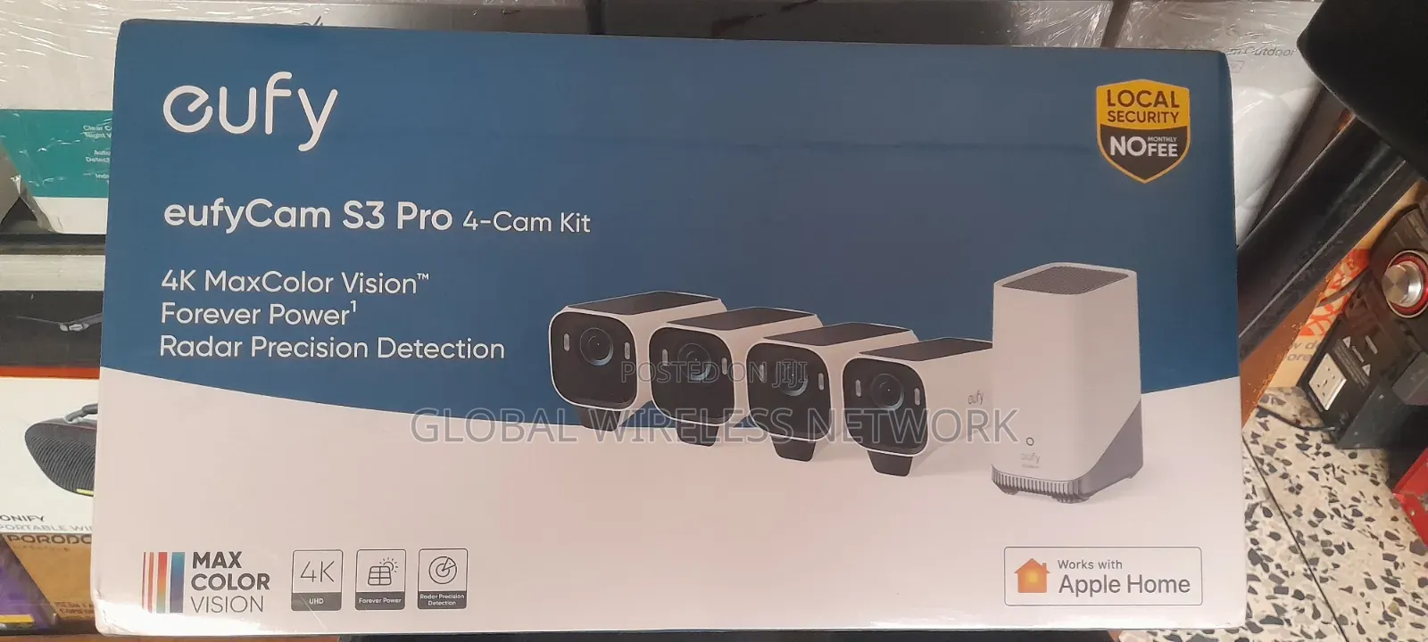 Eufy Security Eufycam S3 Pro 4-Cam Kit