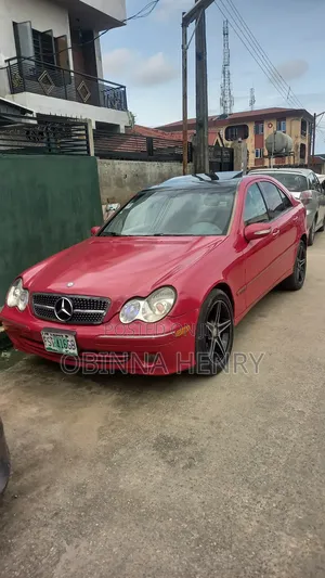 Mercedes-Benz C230 2004 Red