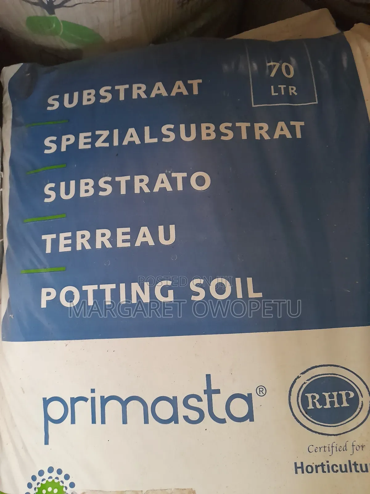 70ltr Primasta Potting Soil Available Here