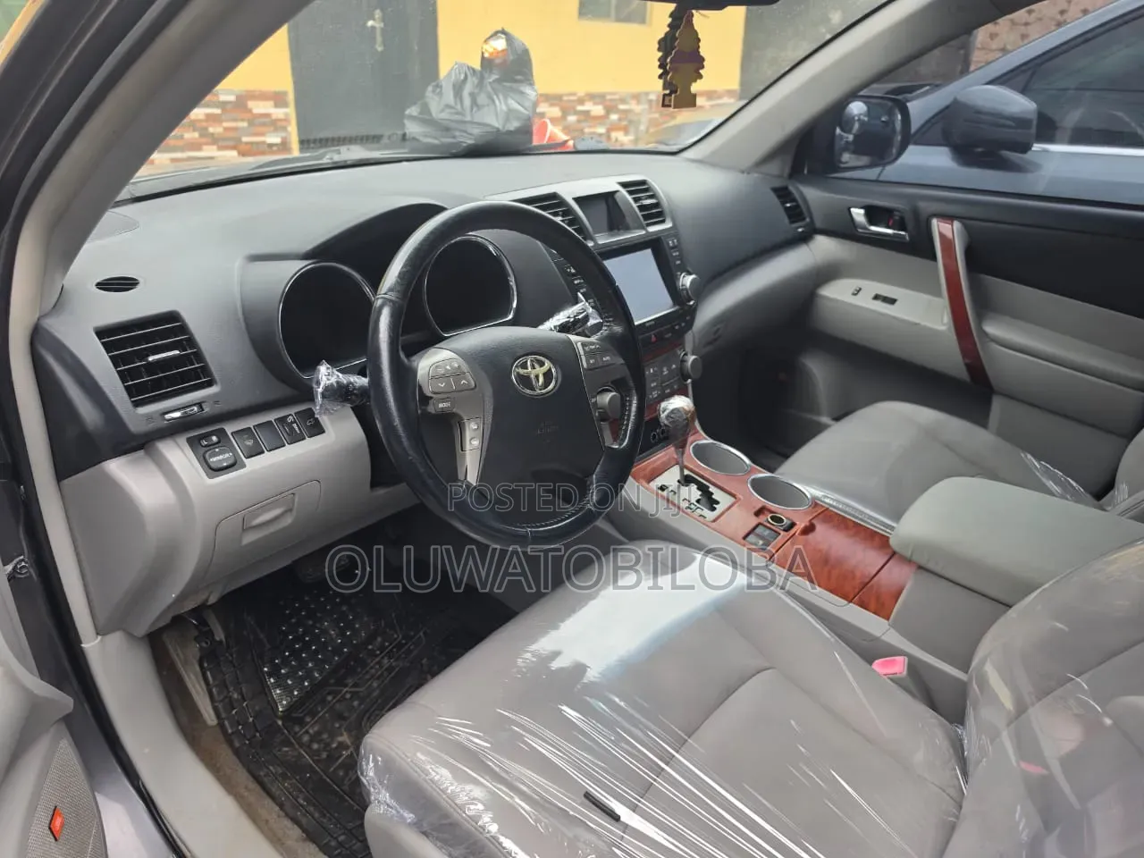 Toyota Highlander 2010 Gray
