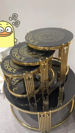 Standard Unique 4in1 Tempered Glass Round Center Table You Can Afford
