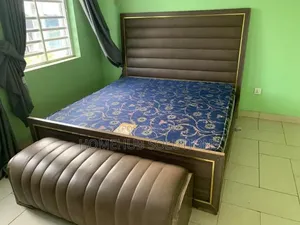 6x6 Bedframe and Spring Mattress (10 Inches)