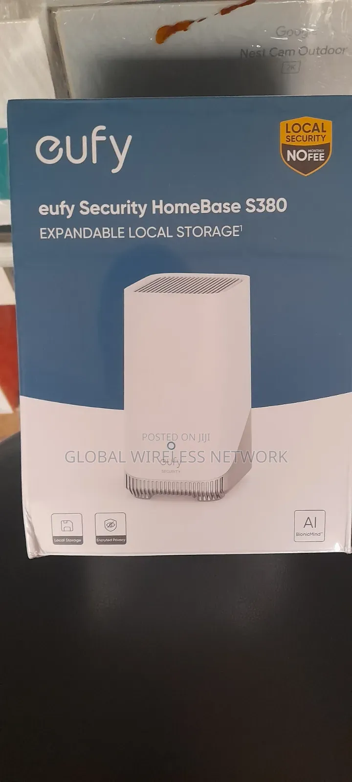 Eufy Security Homebase S380. Expandable Local Storage
