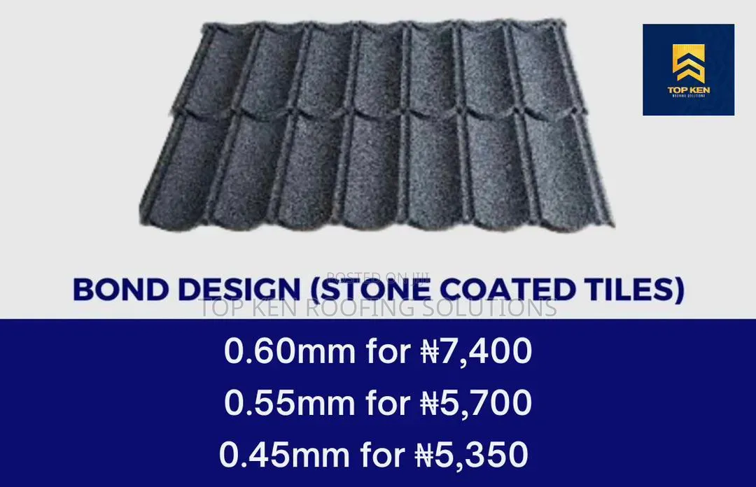 Bond Design (Stone Coated Tiles)