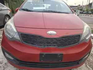Kia Rio LX 4dr Sedan (1.6L 4cyl 6M) 2013 Red