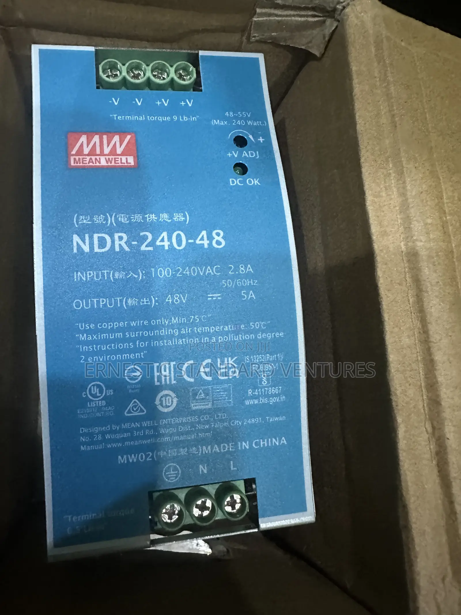 Mean Well Power Supply 48v