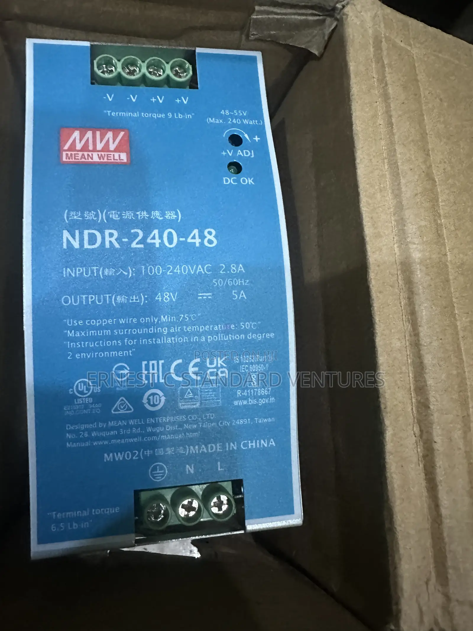 Mean Well Power Supply 48v