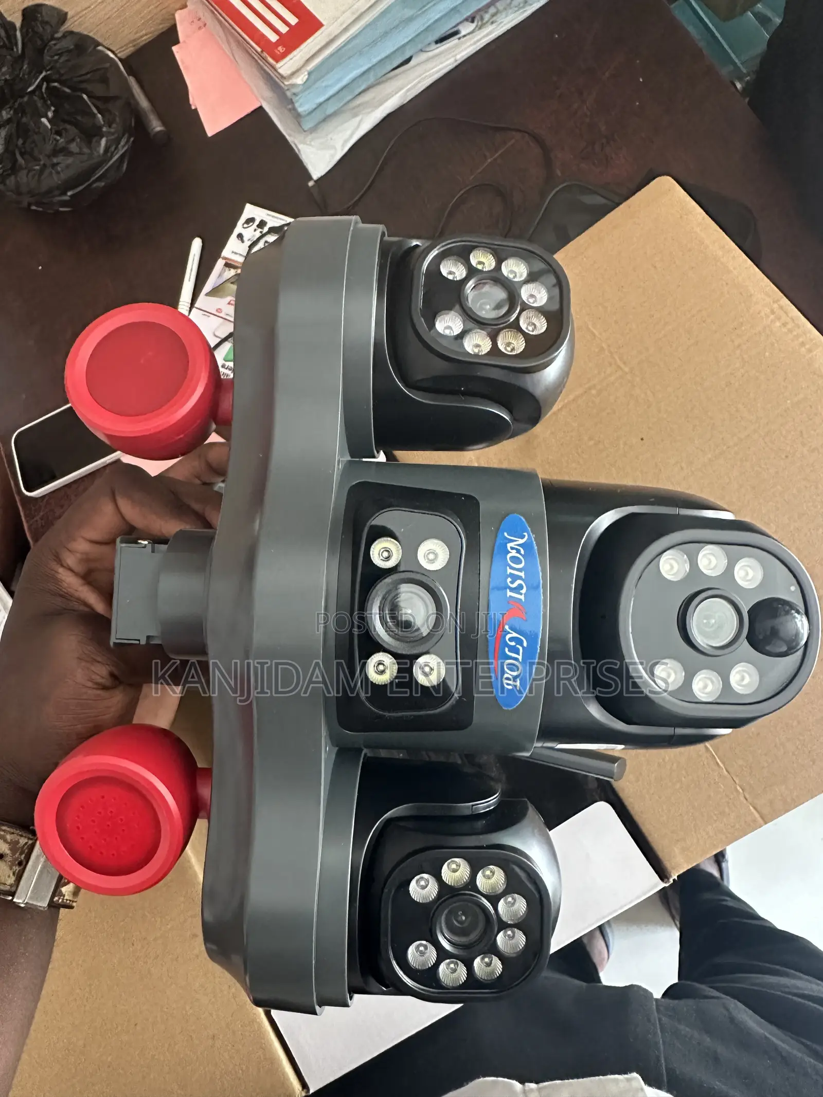 Solar Camera Triple Lens PTZ