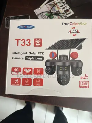 Solar Camera Triple Lens PTZ