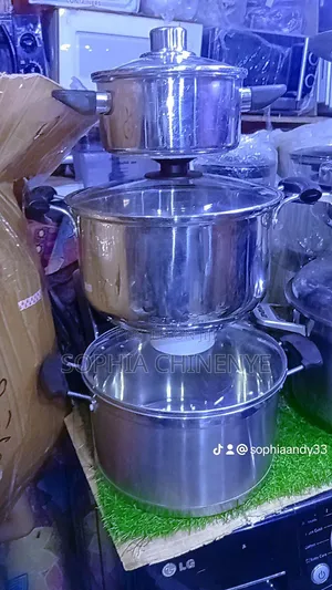 Thrift Stainless Steel Cookwares Set