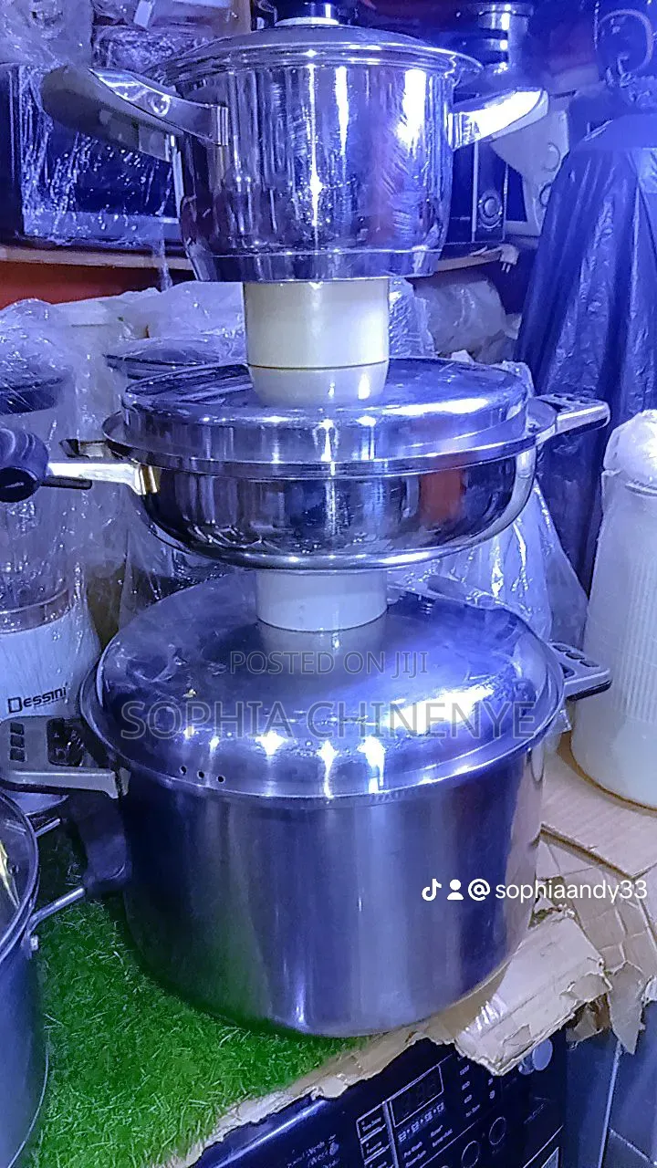 Thrift Stainless Steel Cookwares Set