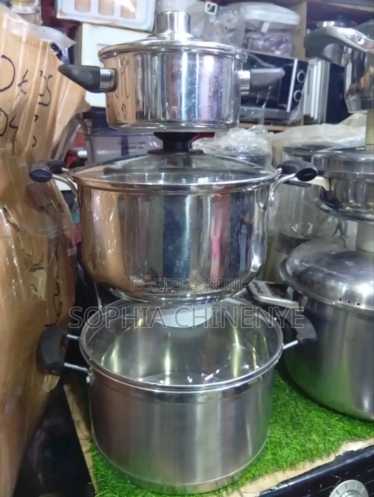 Thrift Stainless Steel Cookwares Set
