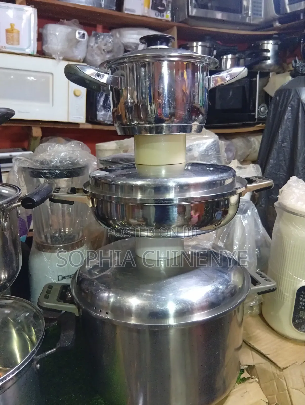 Thrift Stainless Steel Cookwares Set