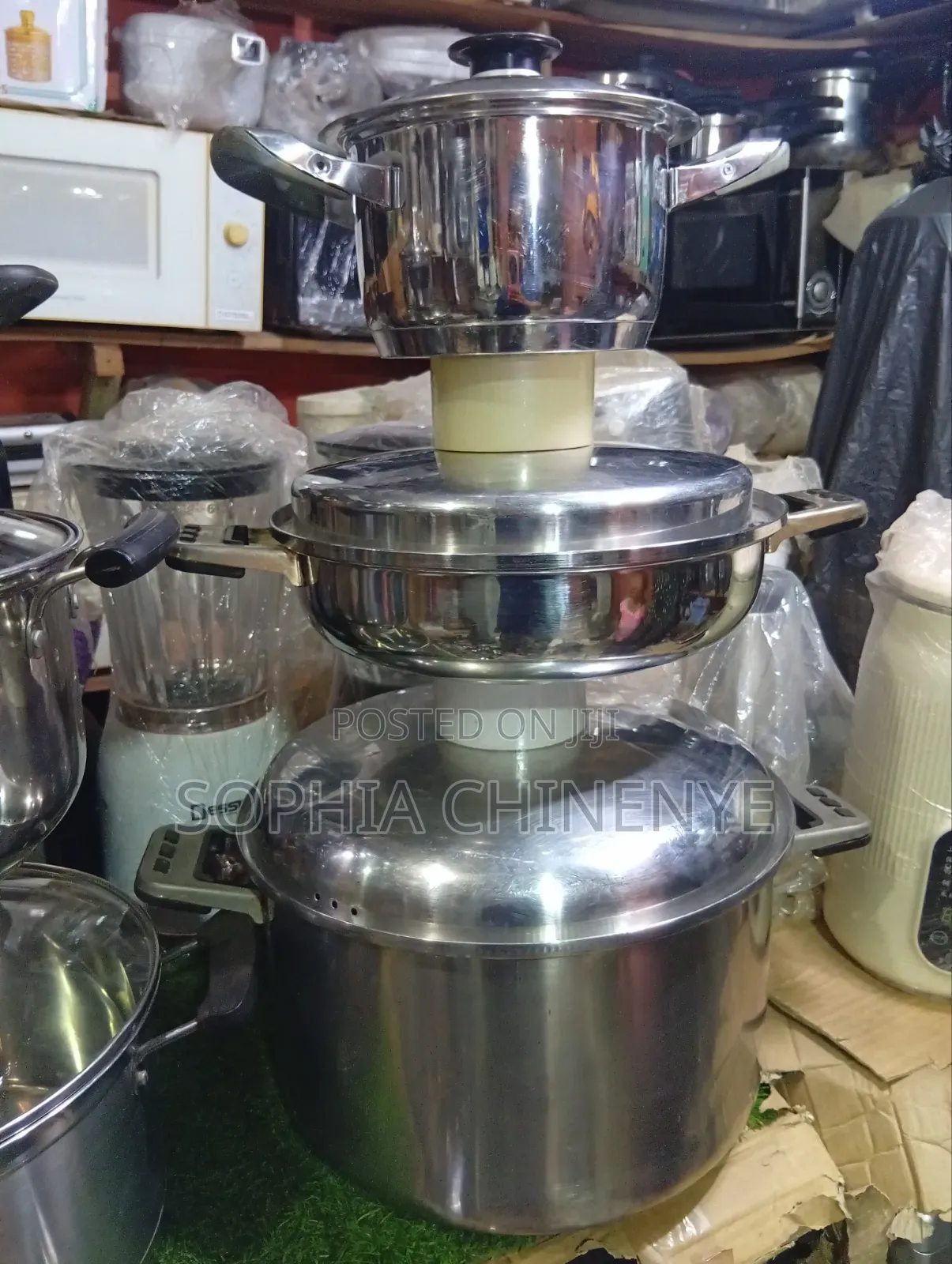 Thrift Stainless Steel Cookwares Set