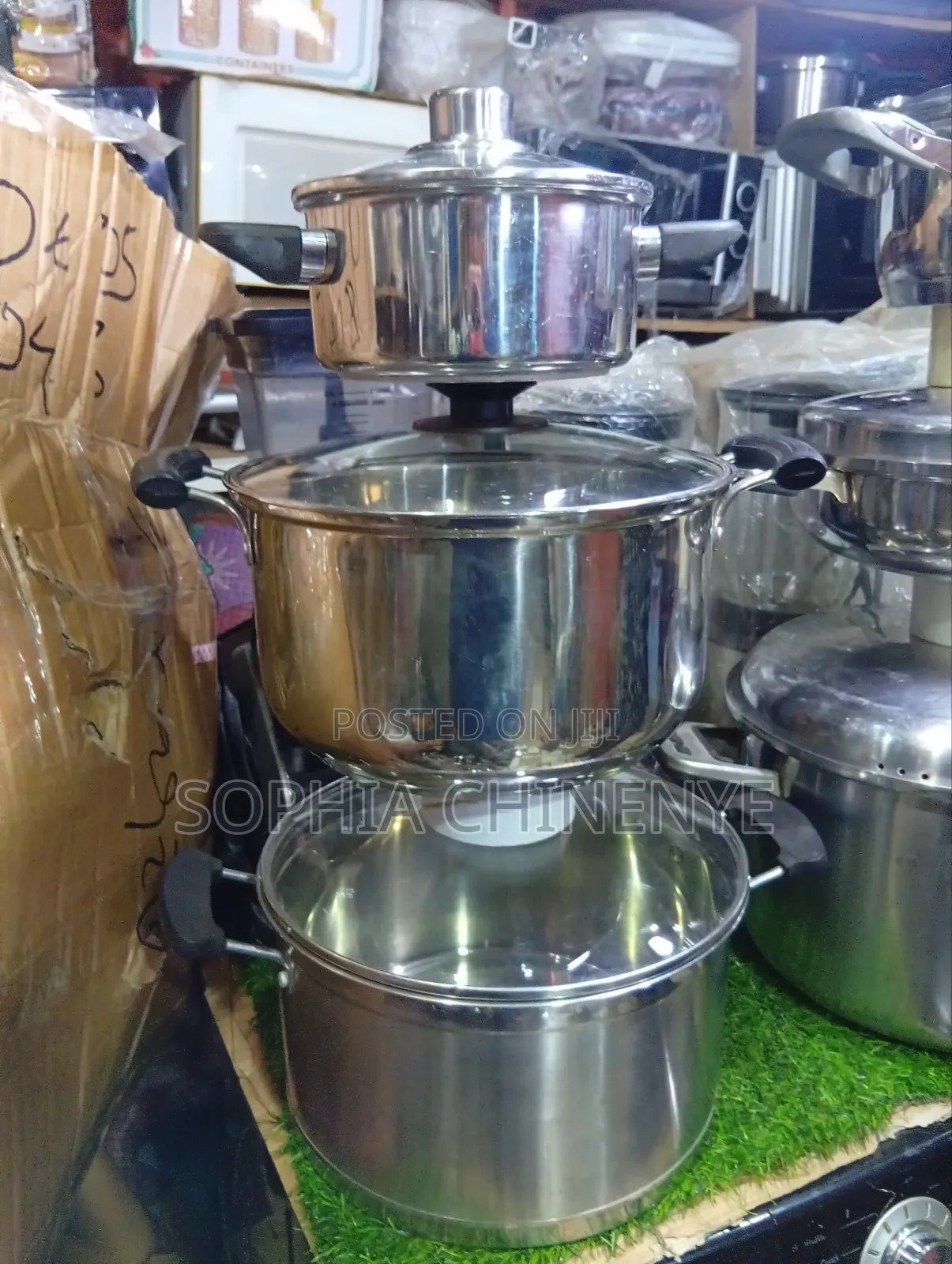 Thrift Stainless Steel Cookwares Set