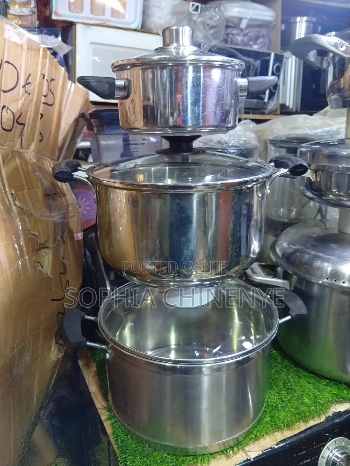 Thrift Stainless Steel Cookwares Set