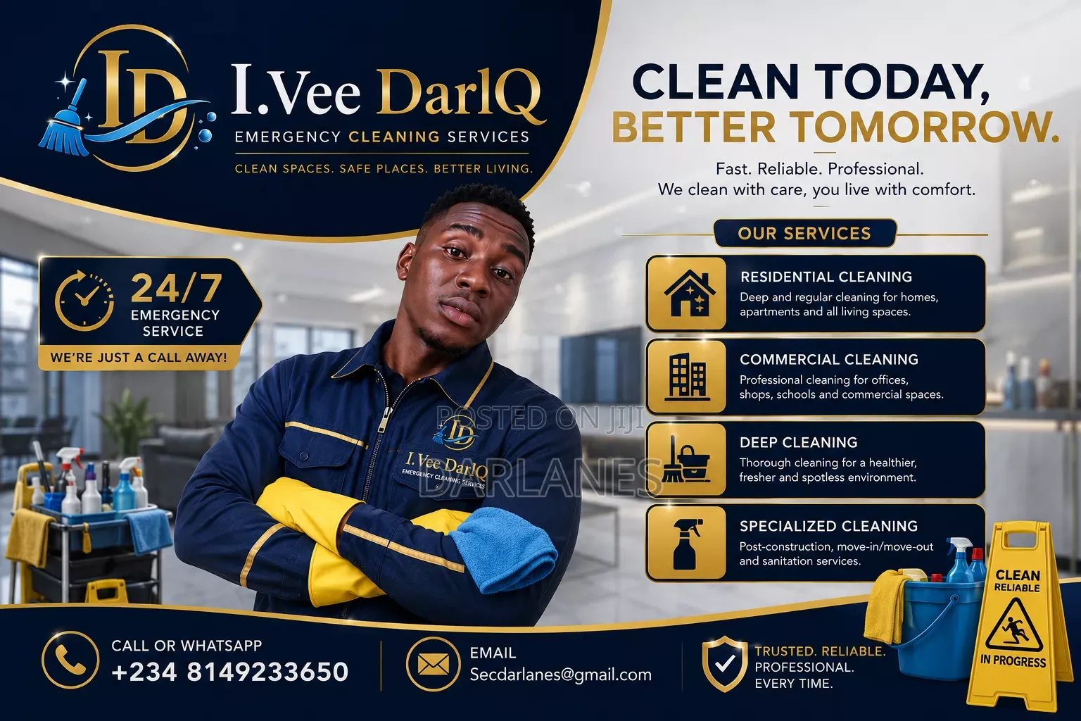 Emergency Cleaning Servives