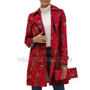 Long Sleeve Ankara Jacket