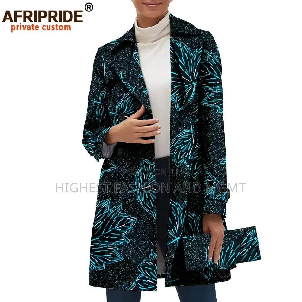 Long Sleeve Ankara Jacket