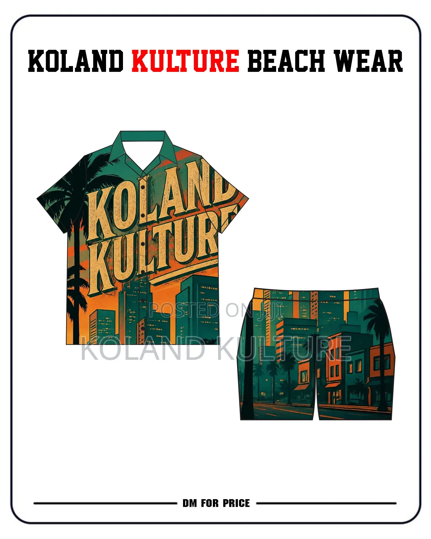 Koland Kulture Beach Wear
