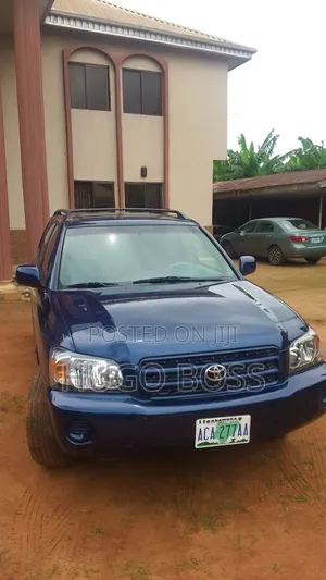 Toyota Highlander 2003 Blue