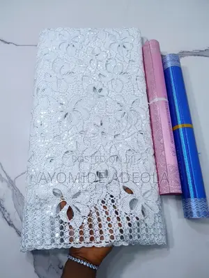 Adeola Elegant Lace Design Fabric
