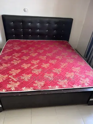 6x6 Bed Frame With Orthopedic Mattress