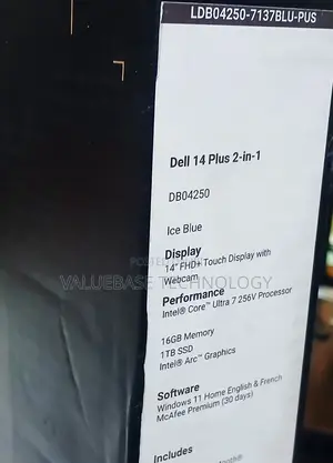 New Laptop Dell Inspiron 14 16GB Intel Core Ultra 7 SSD 1T