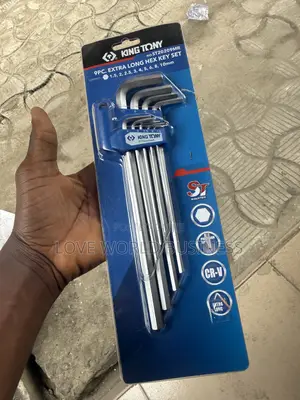 King Tony St20209mr 9-Piece Extra Long Hex Key