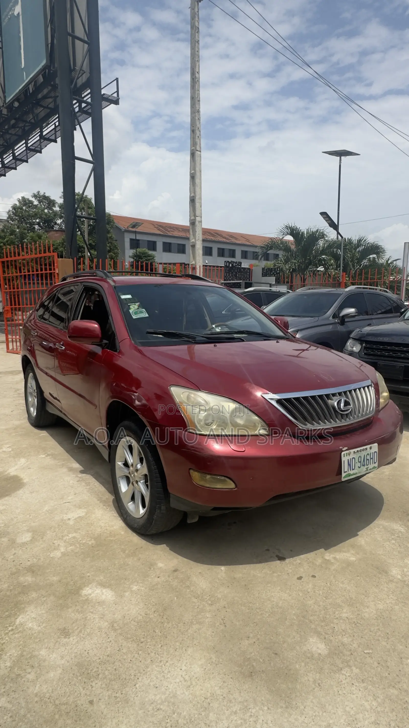 Lexus RX 2008 Red