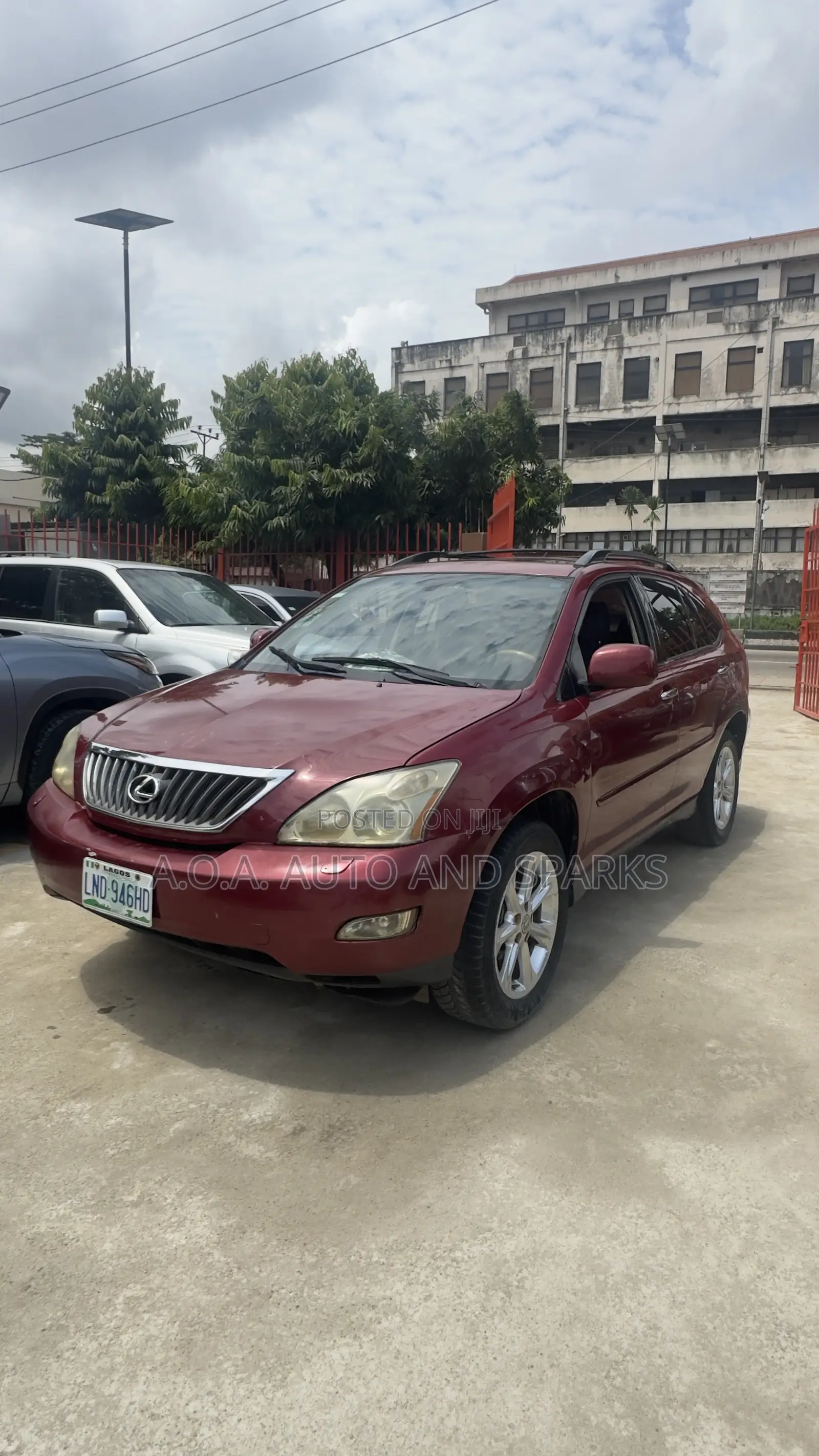 Lexus RX 2008 Red
