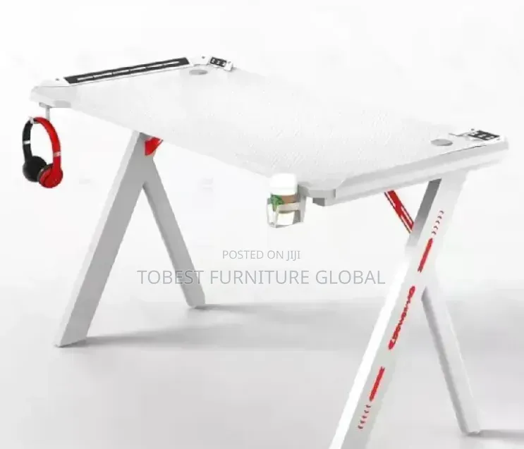 Gaming Desk With Led Light (Non Adjustable)