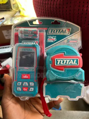 Total Laser Distance Meter With 5m Measuring Tape