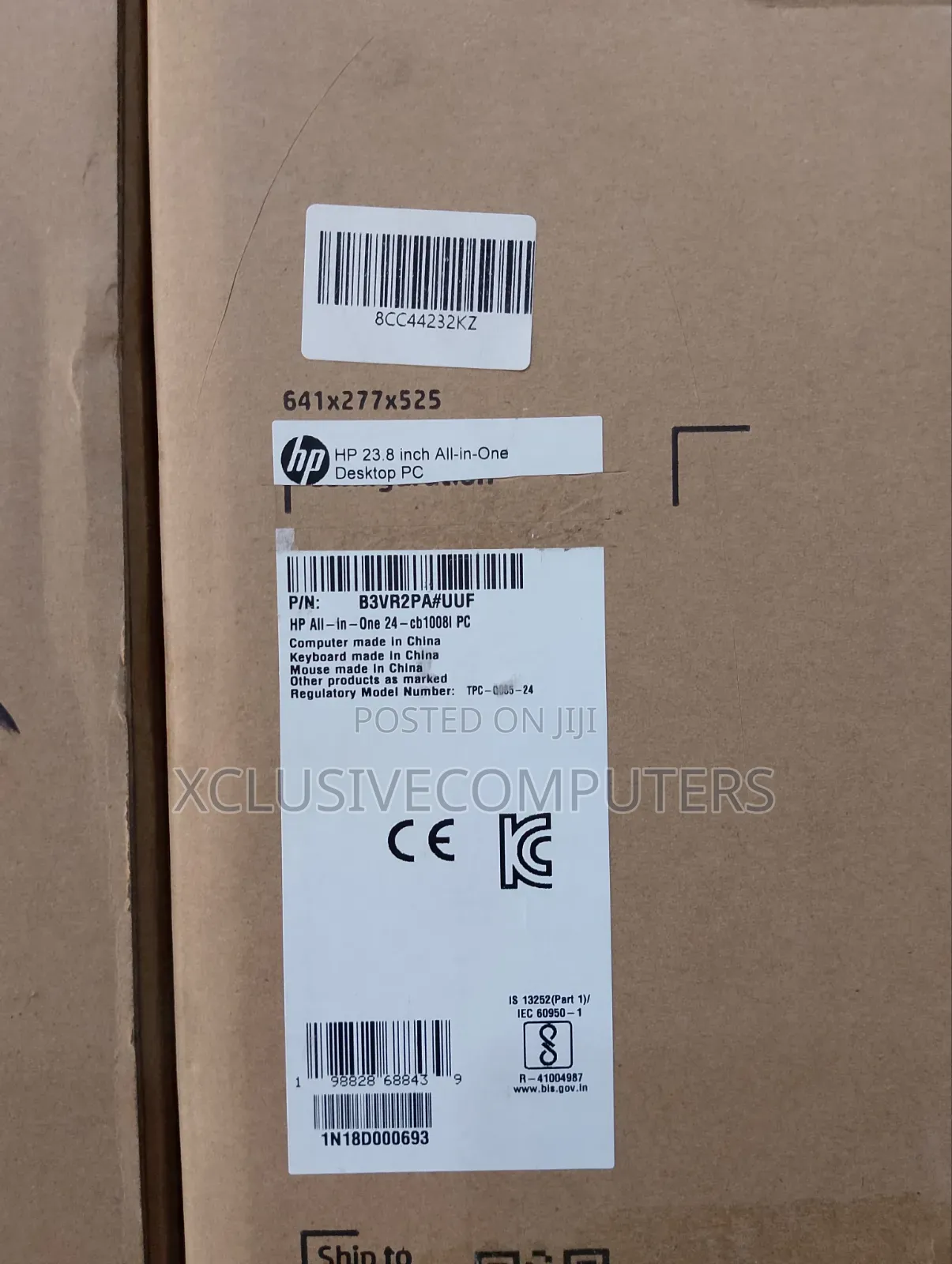New Desktop Computer HP AiO 24 8GB Intel Core i3 SSD 512GB