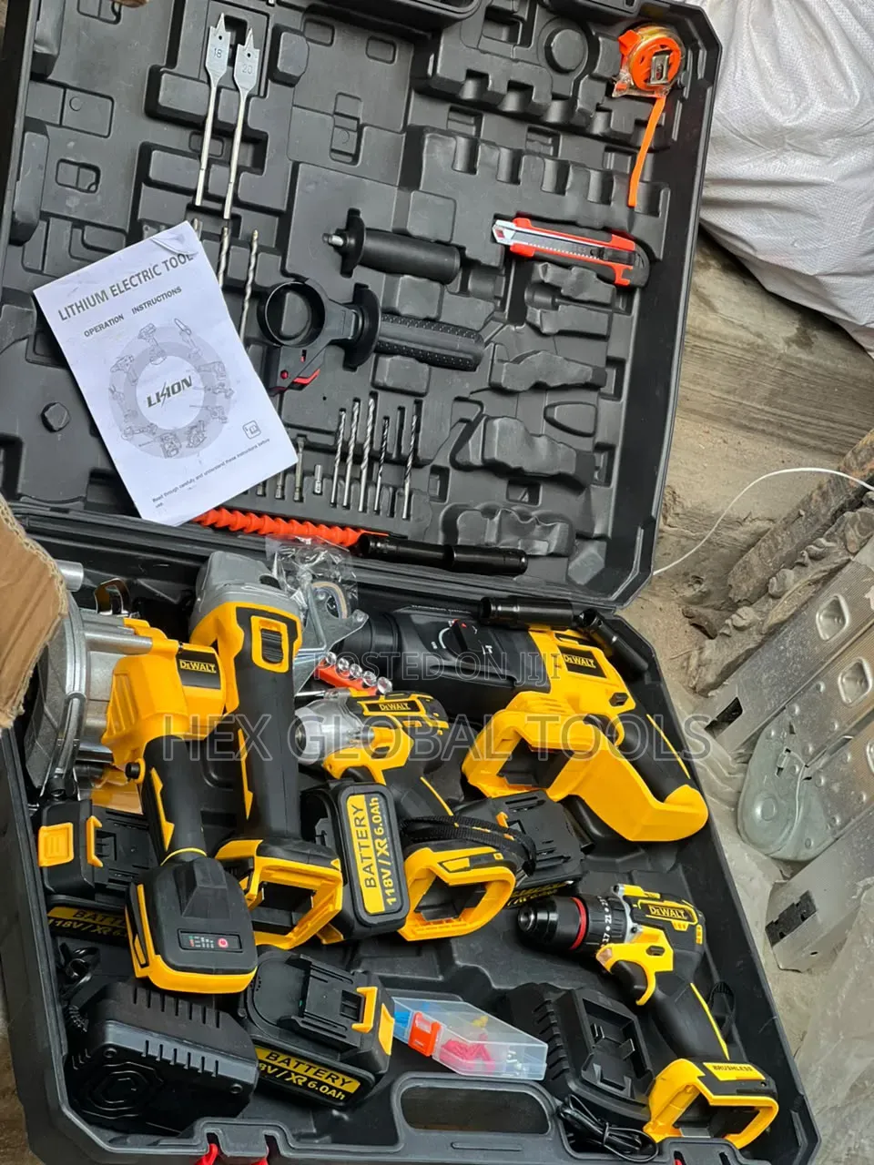 Dewalt Circular Saw, Rotary Hammer, Angle Grinder, E. T. C