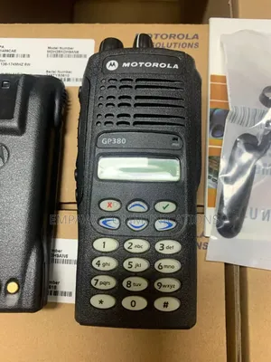 Motorola Gp380 Walkie Talkie