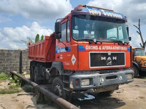 Man Diesel Tipper Truck 2019 Orange