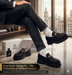 Step in With Your Premium Versace Mens Shoes