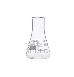 Erlenmeyer (Conical) Flask, Narrow Neck, 100 Ml Material: Pyrex