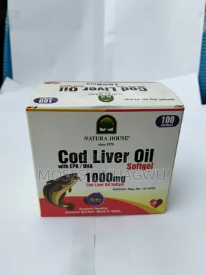 Cod Liver Oil Natural Herbal