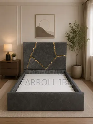 4by6 Padded Bedframe in Abuja, Pay on Delivery