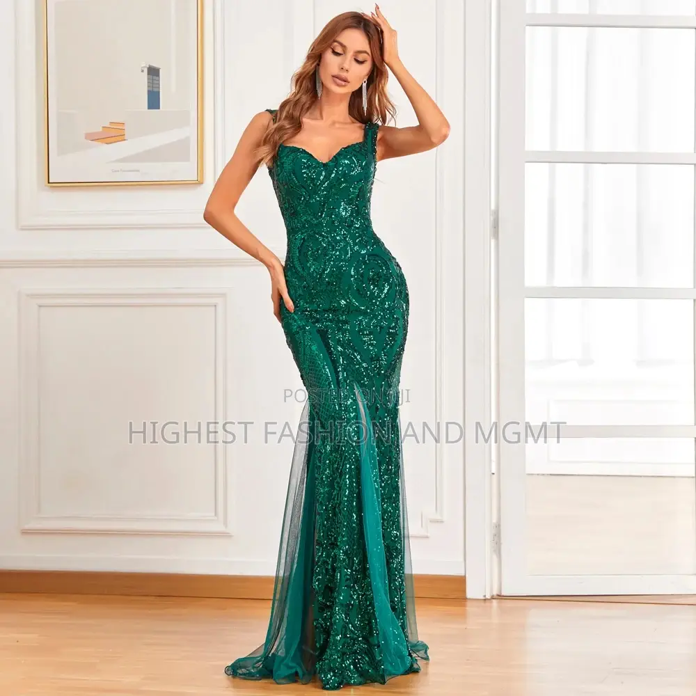 Sleeveless Sequin Dress