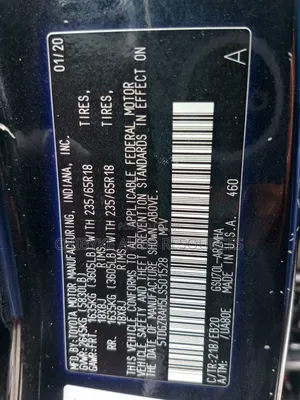Toyota Highlander XLE AWD 2020 Black