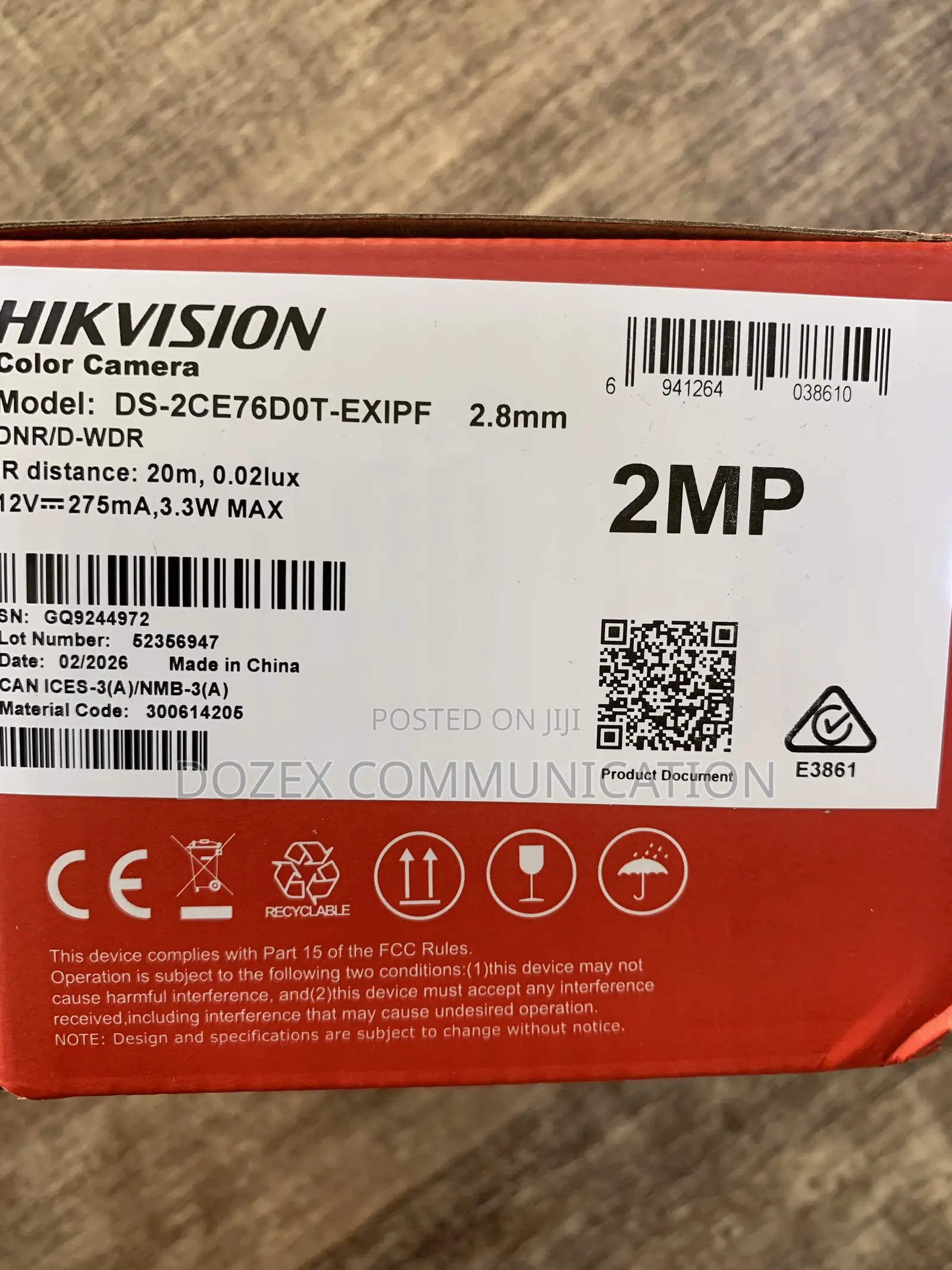 Hikvision 2mp Dome Analog Camera