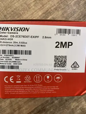 Hikvision 2mp Dome Analog Camera